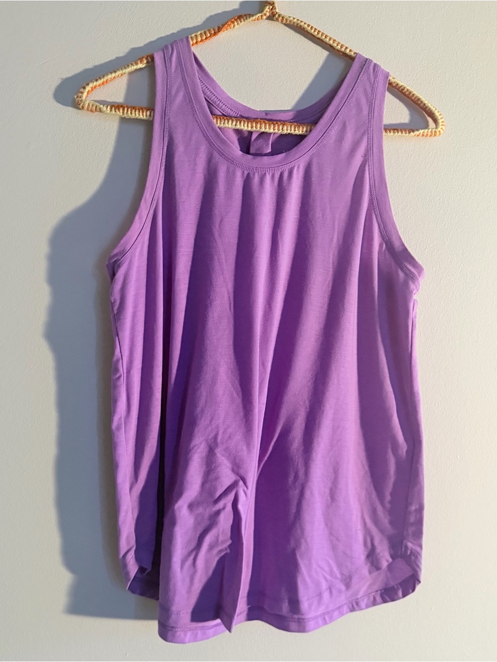 all in motion purple lilac tank